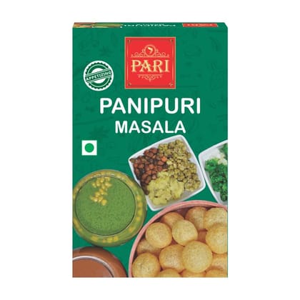 Pari Pani Puri Masala - Add a Burst of Flavor to Your Snacks | Authentic Taste | Street Food Experience at Home | Spice Up Your Snacking Game | 50 gm