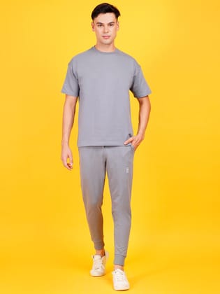 Unisex Heavy GSM Oversized T-Shirt in Grey 1 set