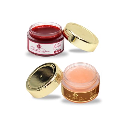 Belledew Combo of Beetroot Vanilla Tinted Lip Balm with SPF15, Dark Lips, Chapped Lips, Soothes cracked and sore lips