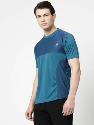 Men's Athletic T-Shirt in Teal Blue 1 set