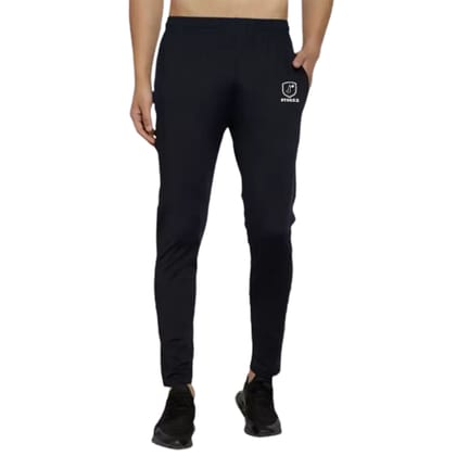 Men's Activewear Fit Track Pants in Dobby Fourway with Zippered Pockets 1 set