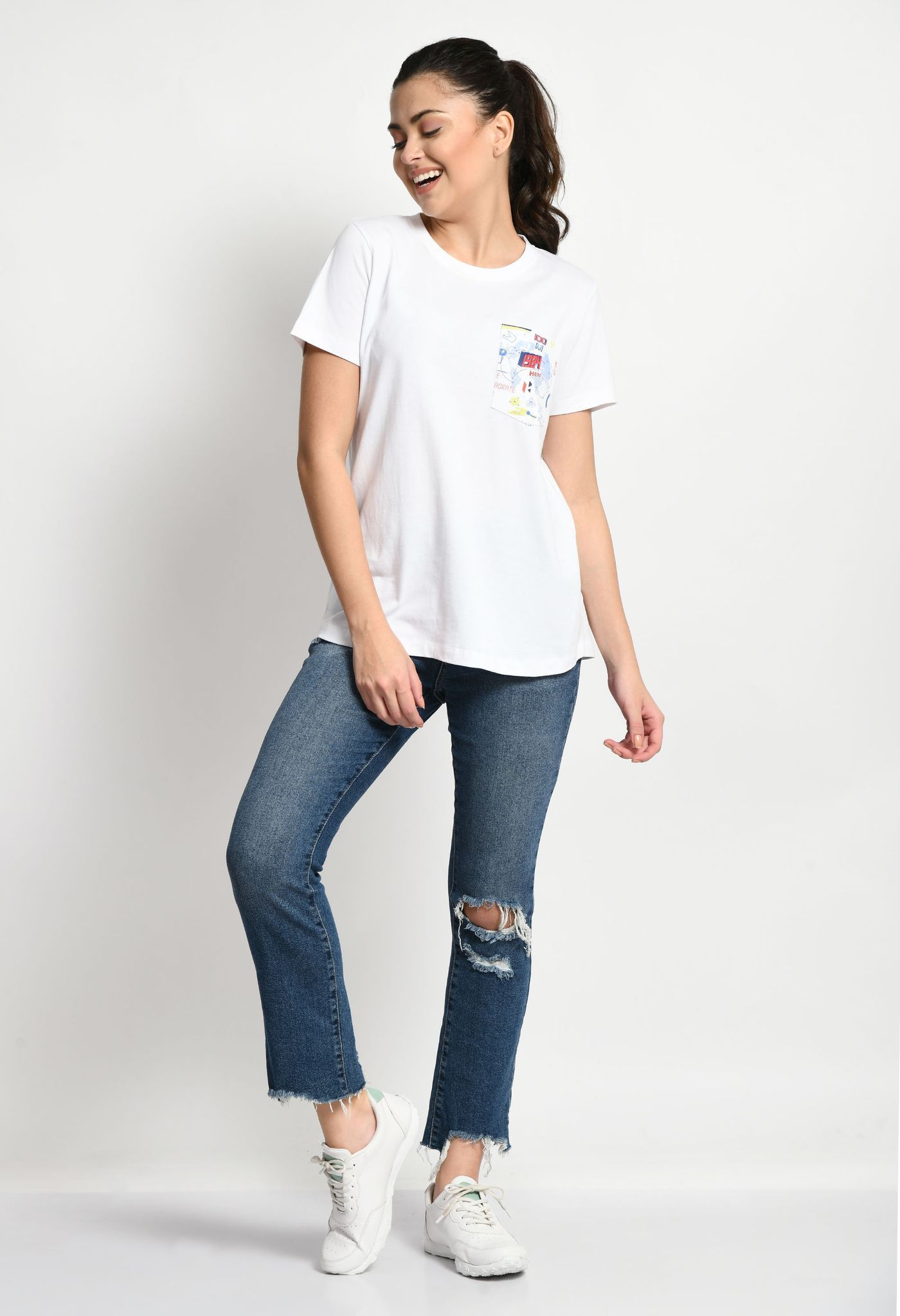 HERO OFFICIAL WOMENS CREW NECK T-SHIRT