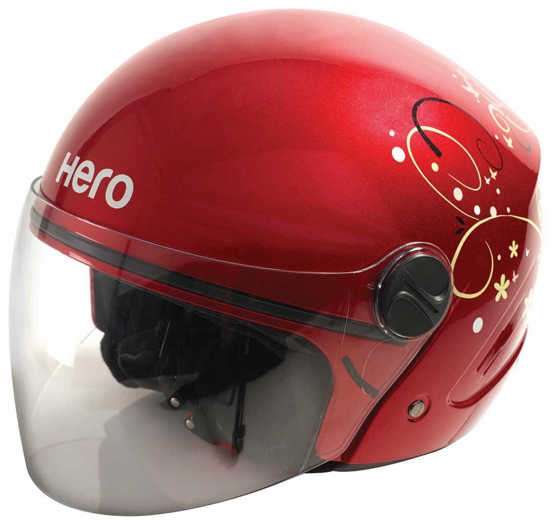 HERO GENUINE OF HELMET TRACK SUP CHERRYRED Z GRP L -99700ZZZ531T08S