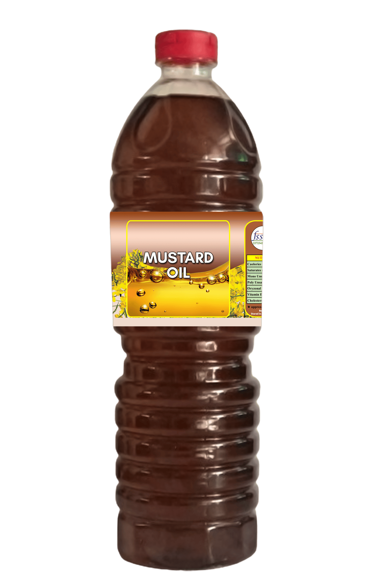 1L Mustard Oil - Natural & Pure