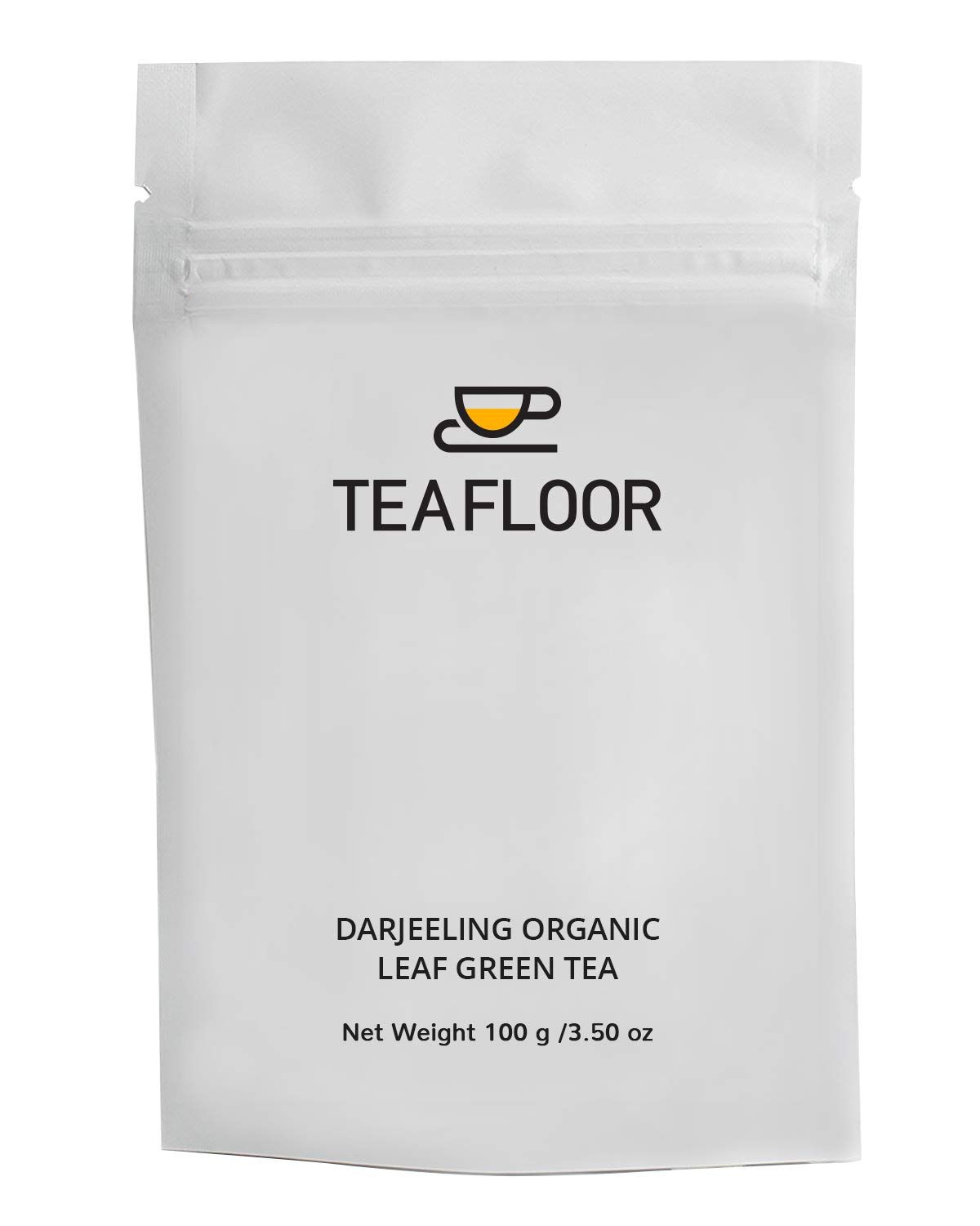 Teafloor Darjeeling Organic Leaf Green Tea |Keeps your Skin Young |Improves Immune System |No Artificial Flavour|Tea Weight : 100gm /3.5 oz