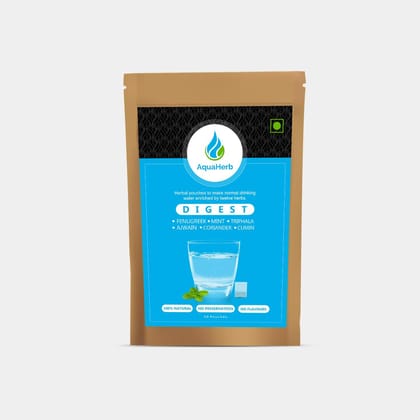 Aquaherb Wellness Tea Healthy Drink for Digestion, Detoxification & with Blend of 12 Herbs/Spices