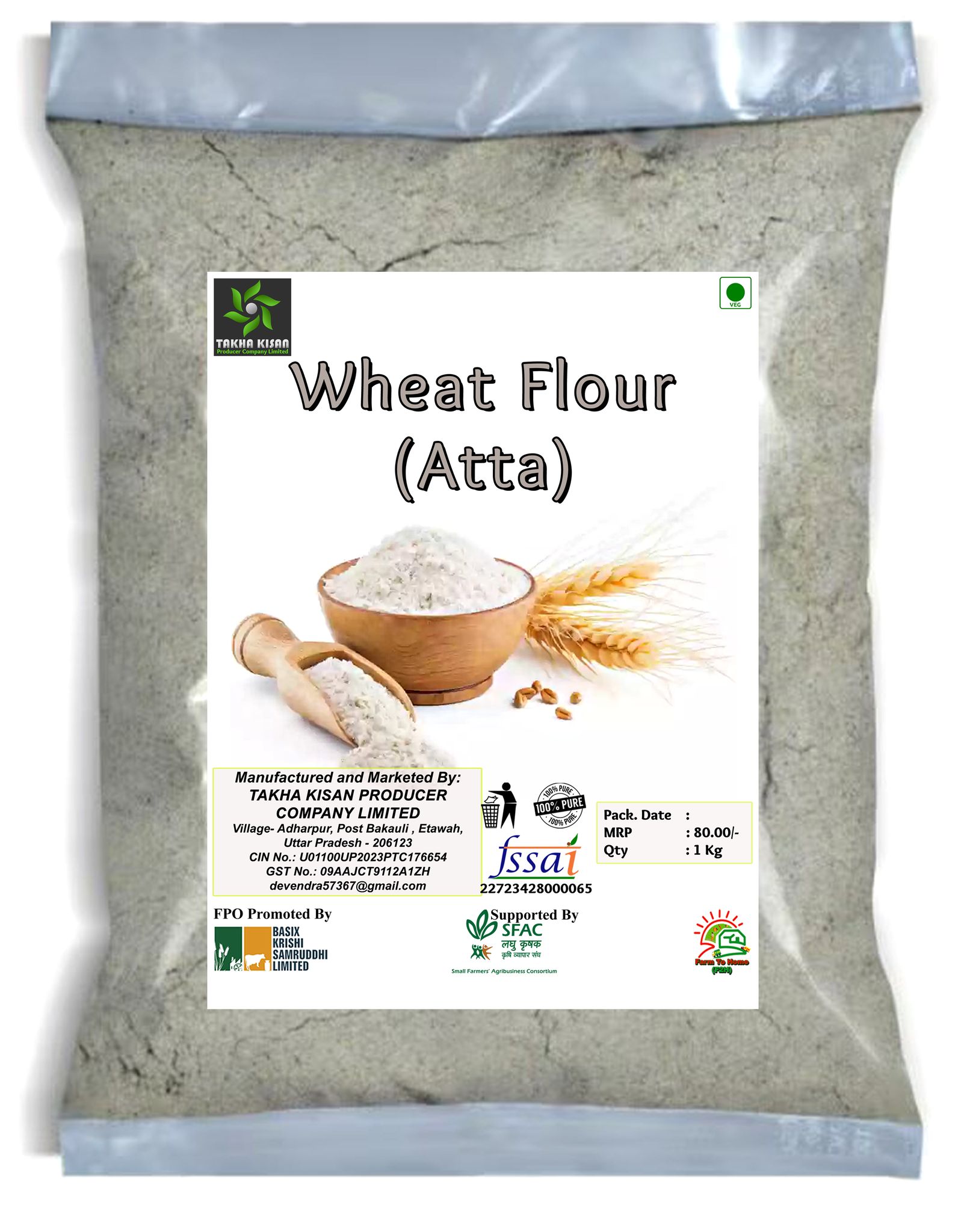 Wheat Flour (Atta) | 1 Kg