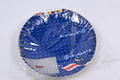  100 Pieces Blue Paper Plates - 7 Inches