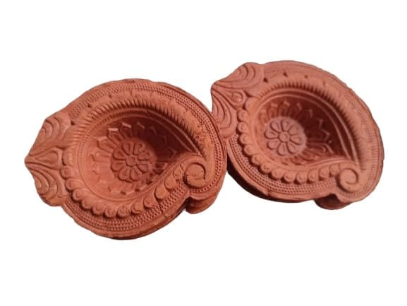 Handmade Terracotta Oil Lamp | Set of 20| for Diwali | Home Decor