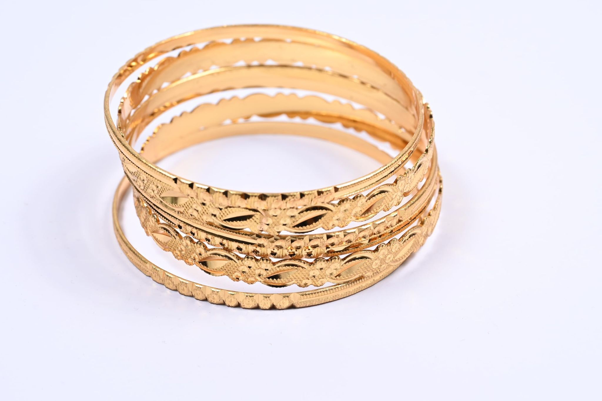 SONACHIRAIYA GOLD PLATED BANGLES