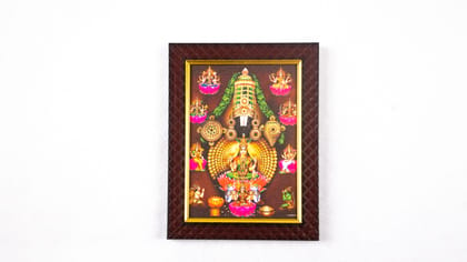 LORD VENKATESWARA PHOTO FRAME