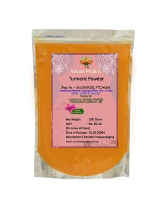  500g Organic Turmeric Powder