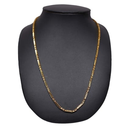 Gold Plated Classic Modern Box Chain Necklace/Women's Fashion Gold Plated Chain/Necklace/Set of 1