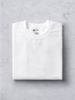 White | Plain T shirt