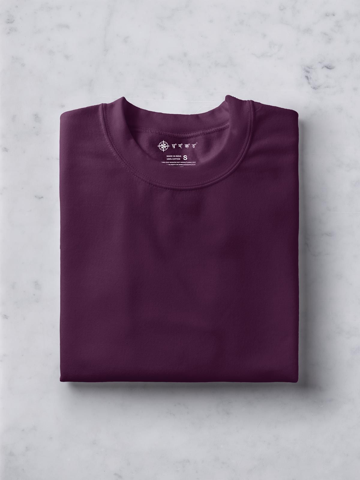 Wine | Plain T shirt