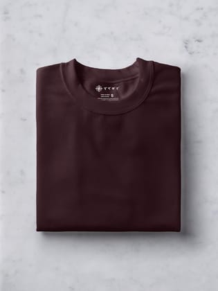 Coffee Brown | Plain T shirt