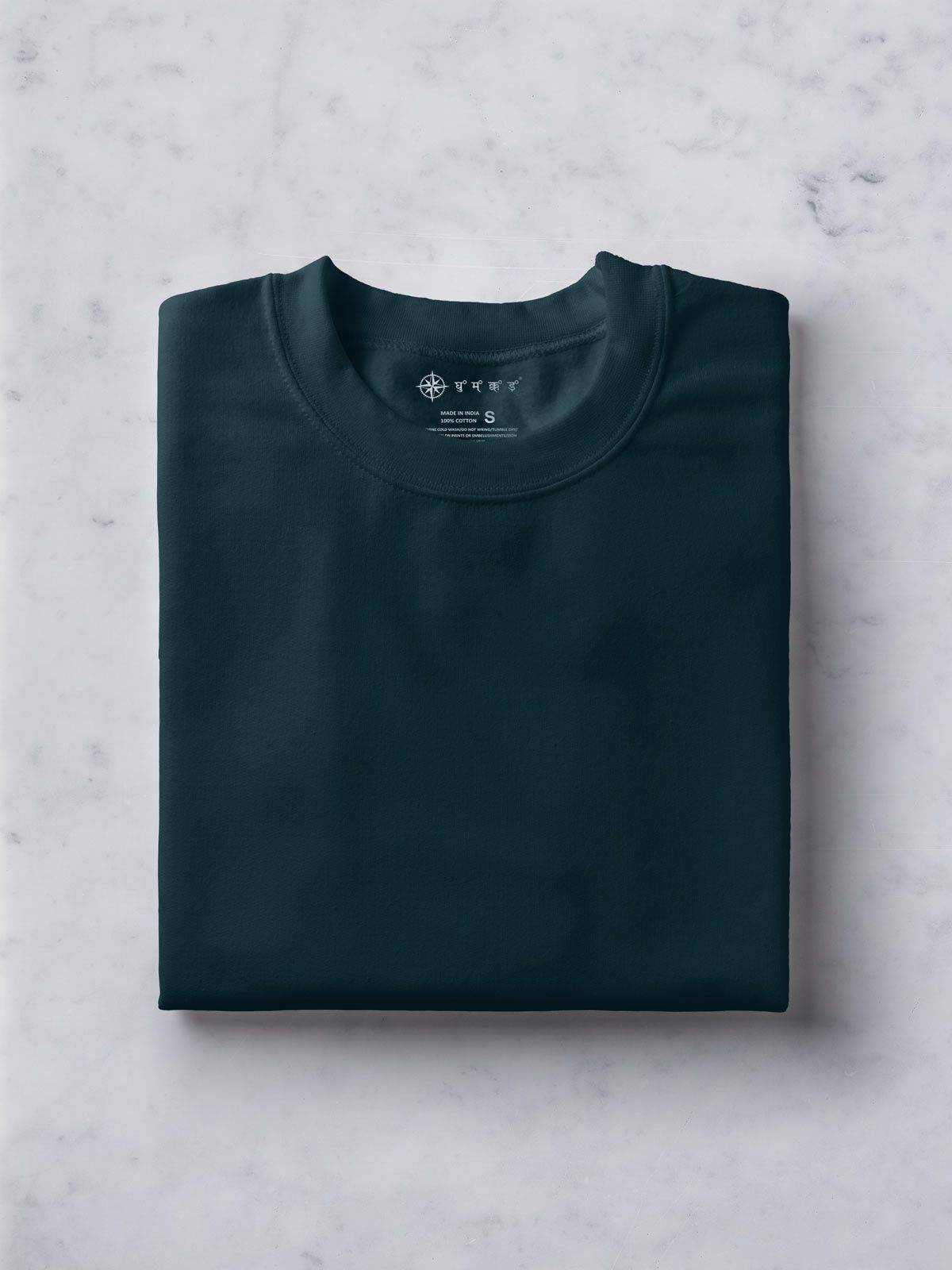 Teal Blue | Plain t shirt