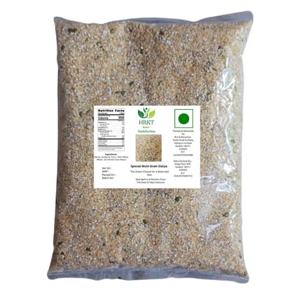 HRKT Special Multigrain Dalia | Barley,Sorghum,Corn,Millet,Wheat & Green Gram Mix Mixed Millet