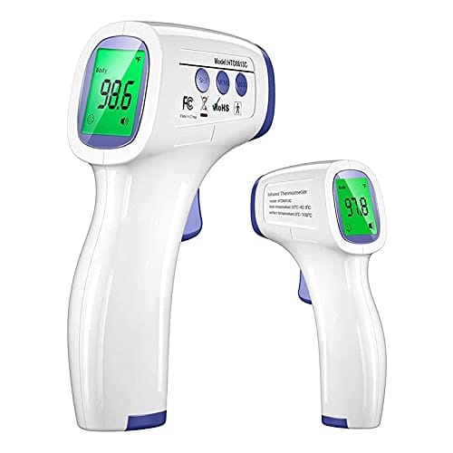 Digital Thermometer For Fever, Non-Contact Laser Infrared Thermometer Temperature Gun - ASSORTED COLOR