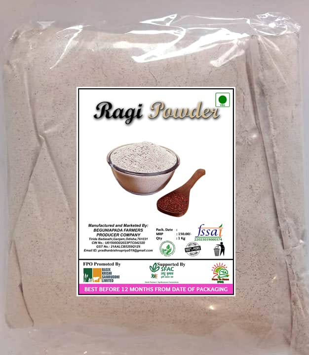  Organic Ragi Powder - 1kg