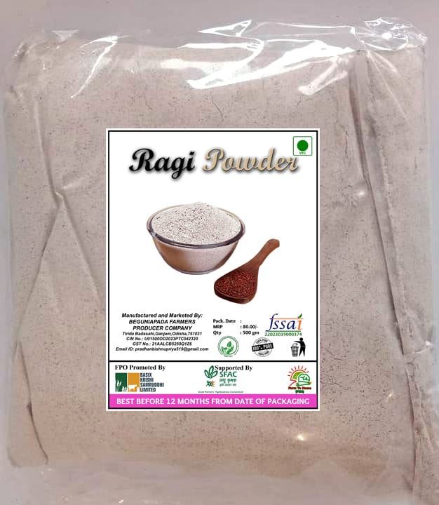 Organic Ragi Powder - 500 gm