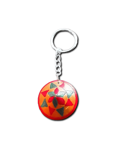 Assamese Japi Design Key Ring