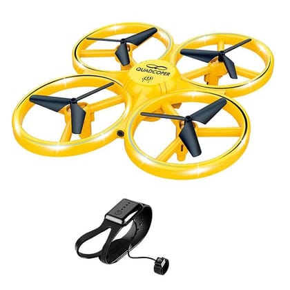 SVRC Quadcopter Drone with Remote Control, 4-Axis, Rechargeable, Gesture Sensing, 10 + (Pack of 1)