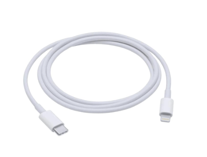 Fast Charging USB C to (Compatible with Compatible with All iPhones - X, 11, 12, 13, PRO MAX Series, iPad & iPod, White, One Cable)