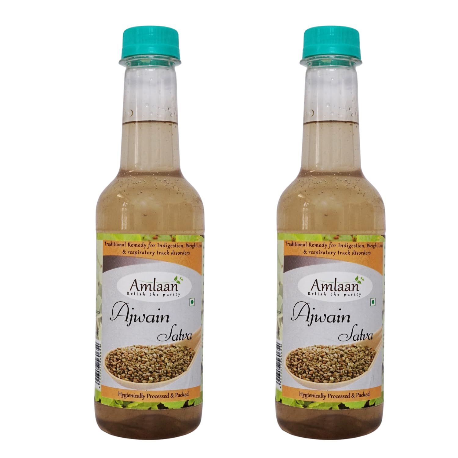 AMLAAN Combo of Natural Ajwain Satva Ark for Weight Loss, Acidity, Asthma, Stomach Pain, Constipation Tooth Pain, Chest Pains, (Pack of 2)