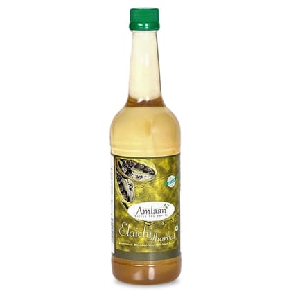 Amlaan Elachi Sharbat Syrup, 750 ml Refreshing Drink for Summer - Cardamom Syrup for Cool Delight-SPN-B2S