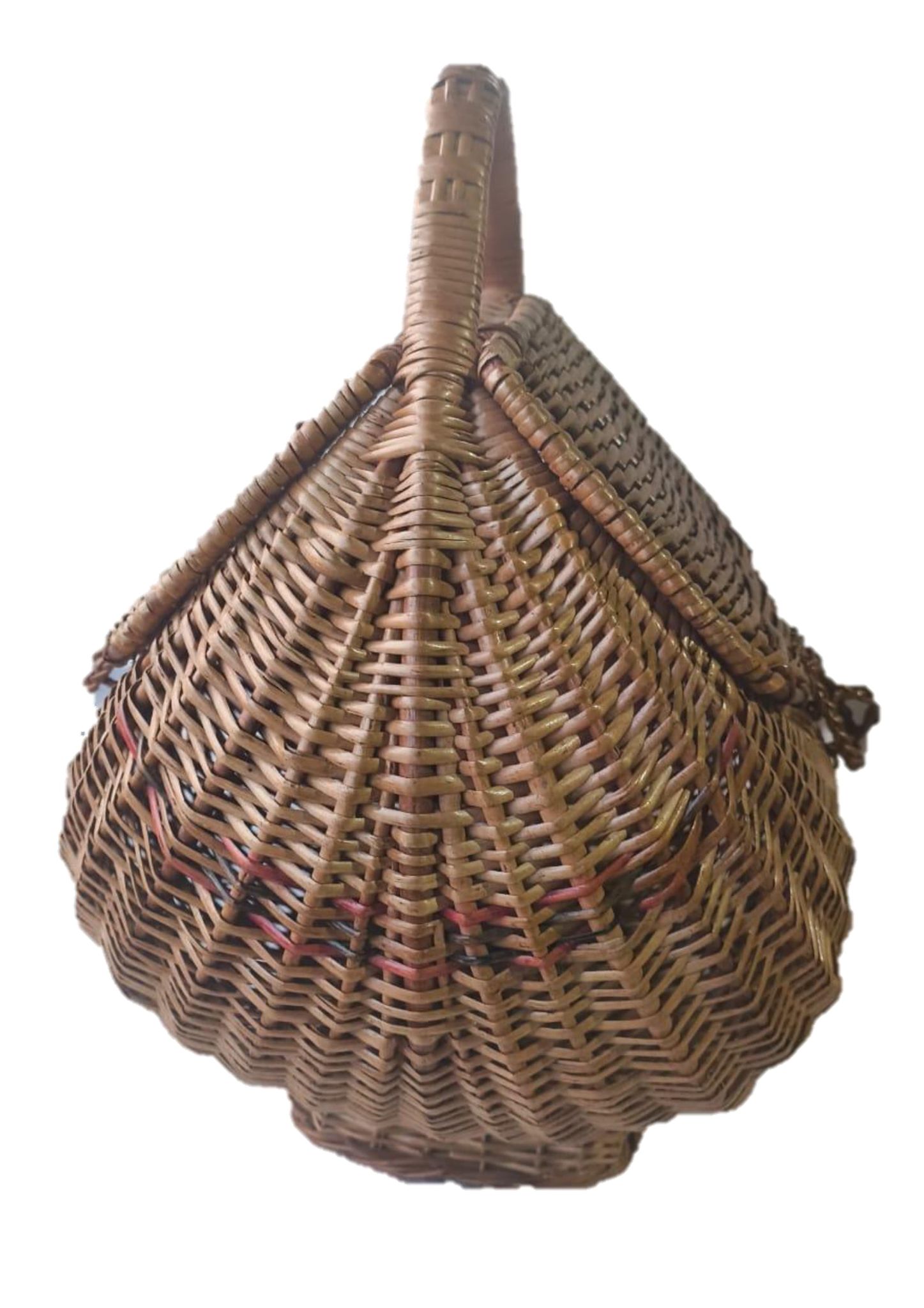 Bamboo cane basket