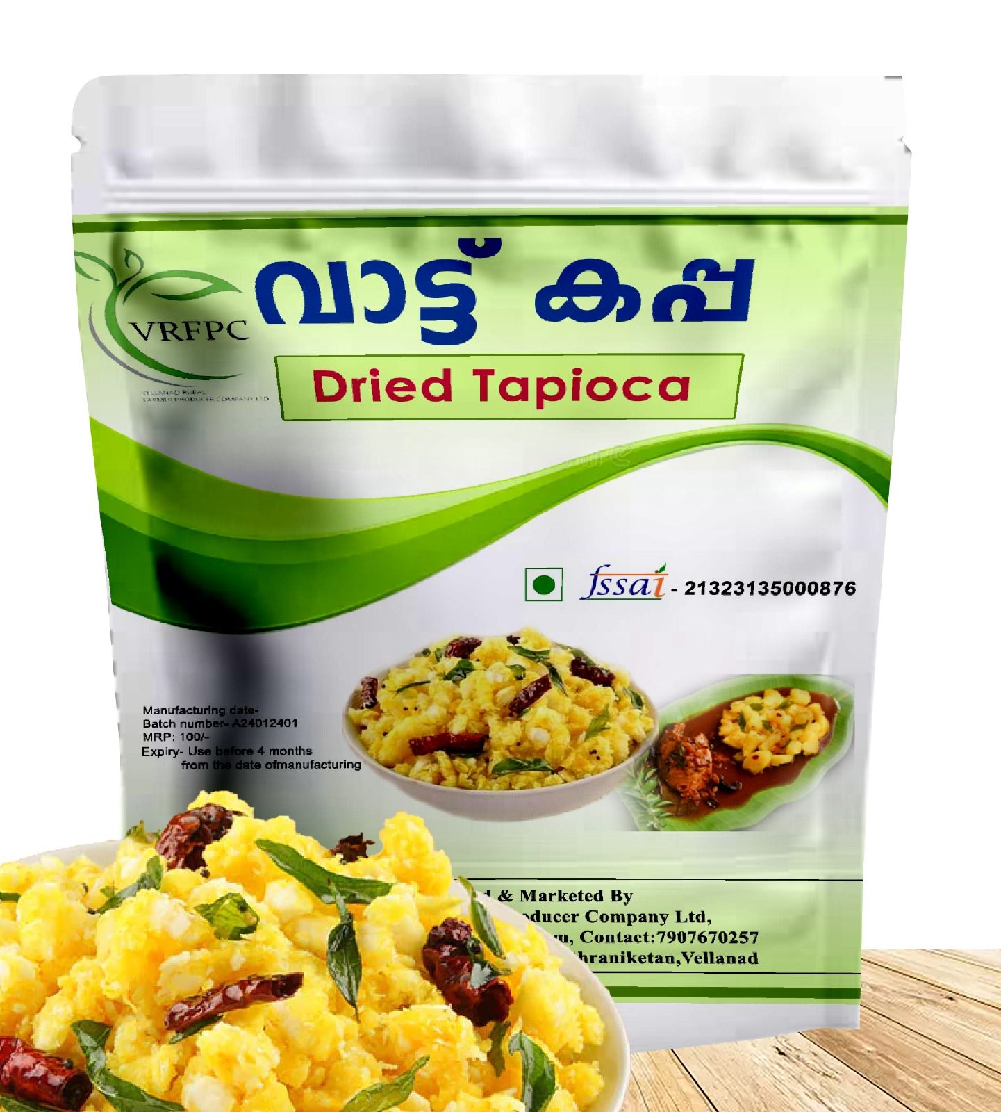 Dried Tapioca