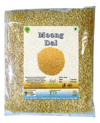 Organic Moong Dal - 500 gm