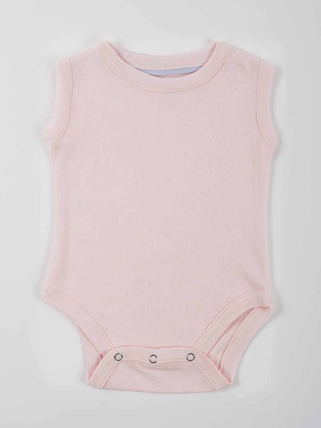 Pastel Pink Cotton Jersey Vest