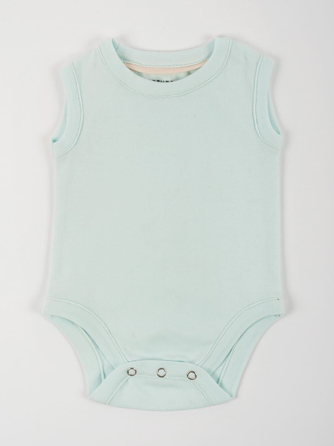 Pastel Green Cotton Jersey Vest