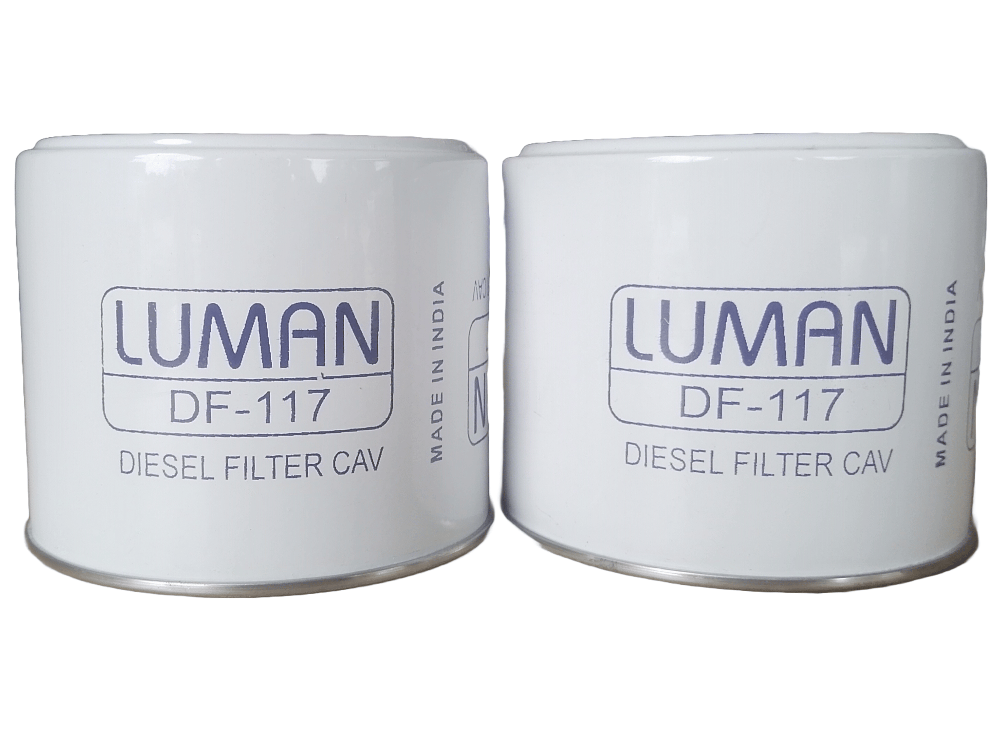 Set of 2 Luman DF-117 Diesel Filter CAV, Made in India TATA ACE , MARSHAL