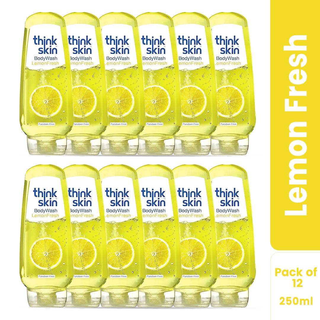 Think Skin Lemon Fresh Body wash 250ml (Pack of 12)