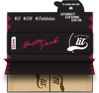 LIT Rolling Paper  (Pack of 4)