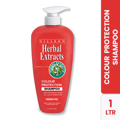 Sillkky Herbal Extract Colour Protection Shampoo 1L