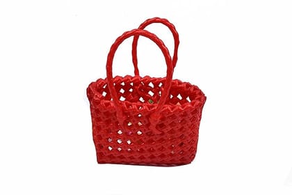 WIRE BASKET TOTE