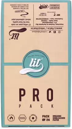 LIT Rolling Paper  (Pack of 4)