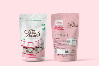 jaunty Strawberry marshmallow pack of 2