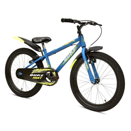 AVON Buke Nest20T BMX Type |11Inch Frame|Broad tyres 20 T BMX Cycle (Single Speed, Blue)