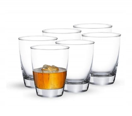 Ocean Tiara Glass Set, 270ml, Set of 6, Clear