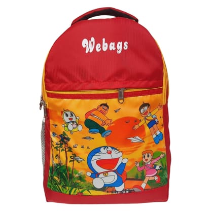 Webags Doraemon Printed School Bag for Kids