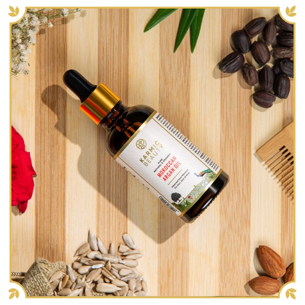 Organic Moroccan Argan Oil for Hair, Face & Body