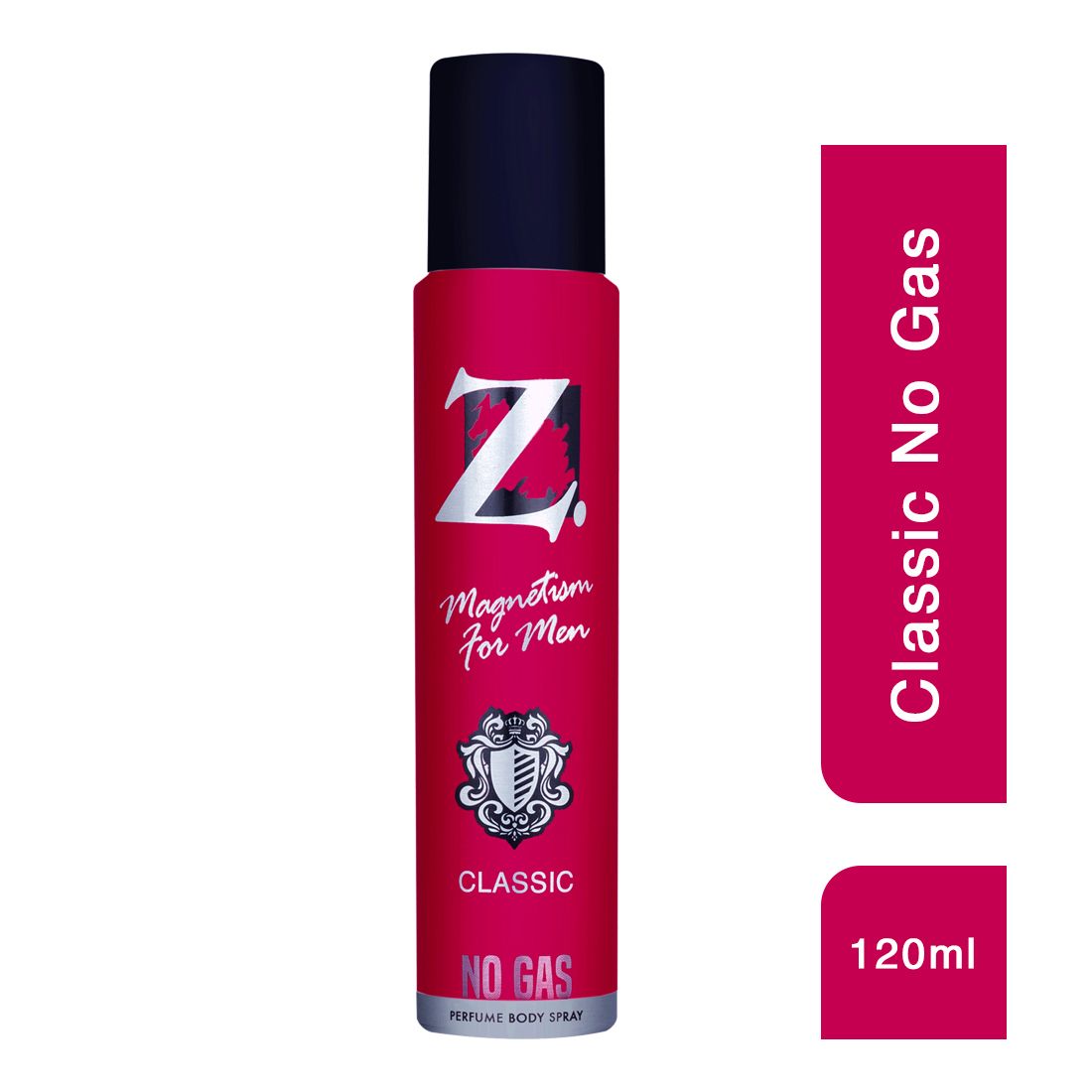 Z Men's Classic No Gas Deo, 120ml, Woody, Musky Fragrance, Luxury deodorants, Prevents Odor, Refreshing Premium Aromatic Long lasting Perfume, Body Spray for Party, Office, Date