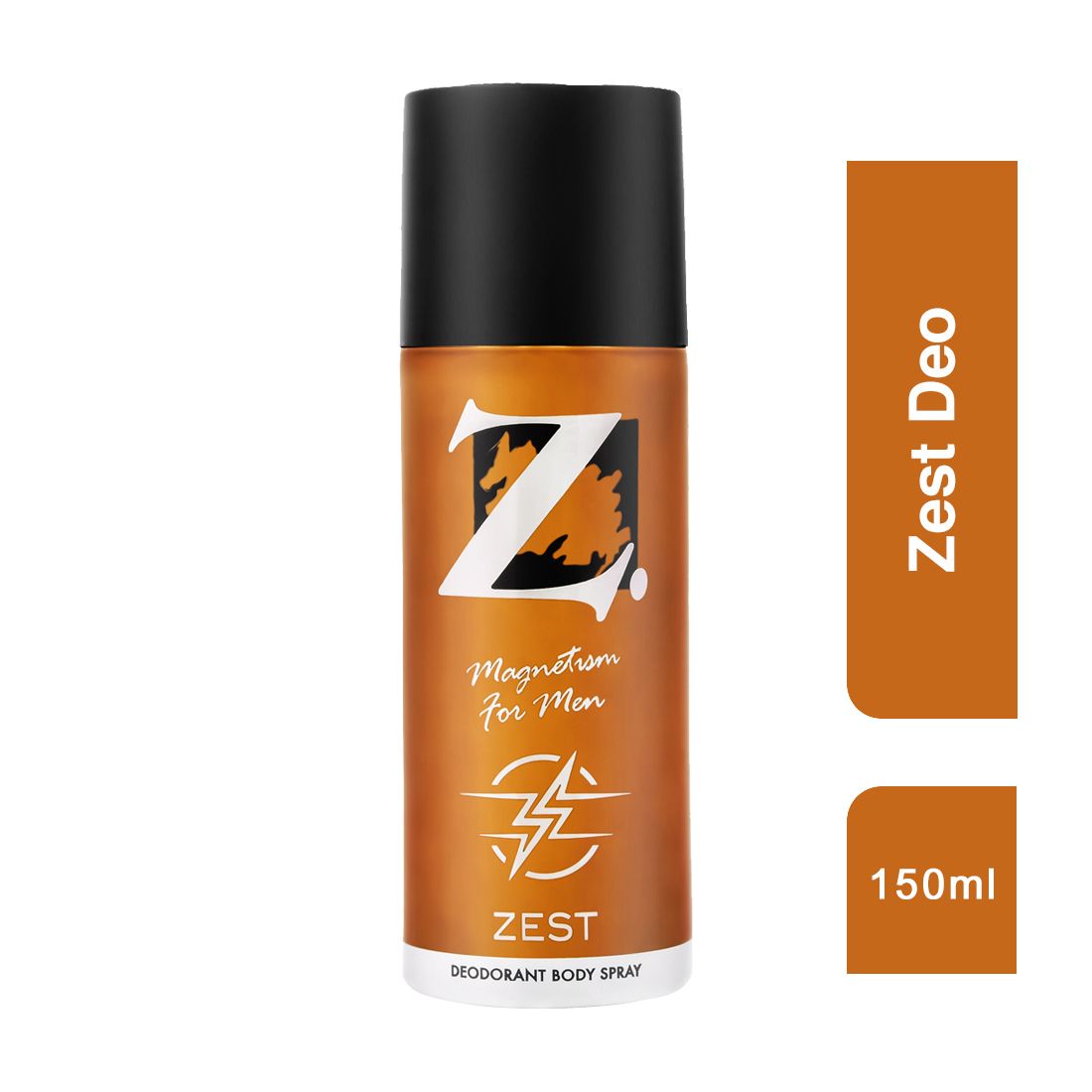 Z Men's Zest Deo, 150ml, Citrusy & Fresh Fragrance, Luxury deodorants, Prevents Odor, Refreshing Premium Aromatic Long lasting Perfume, Body Spray for Party, Office, Date