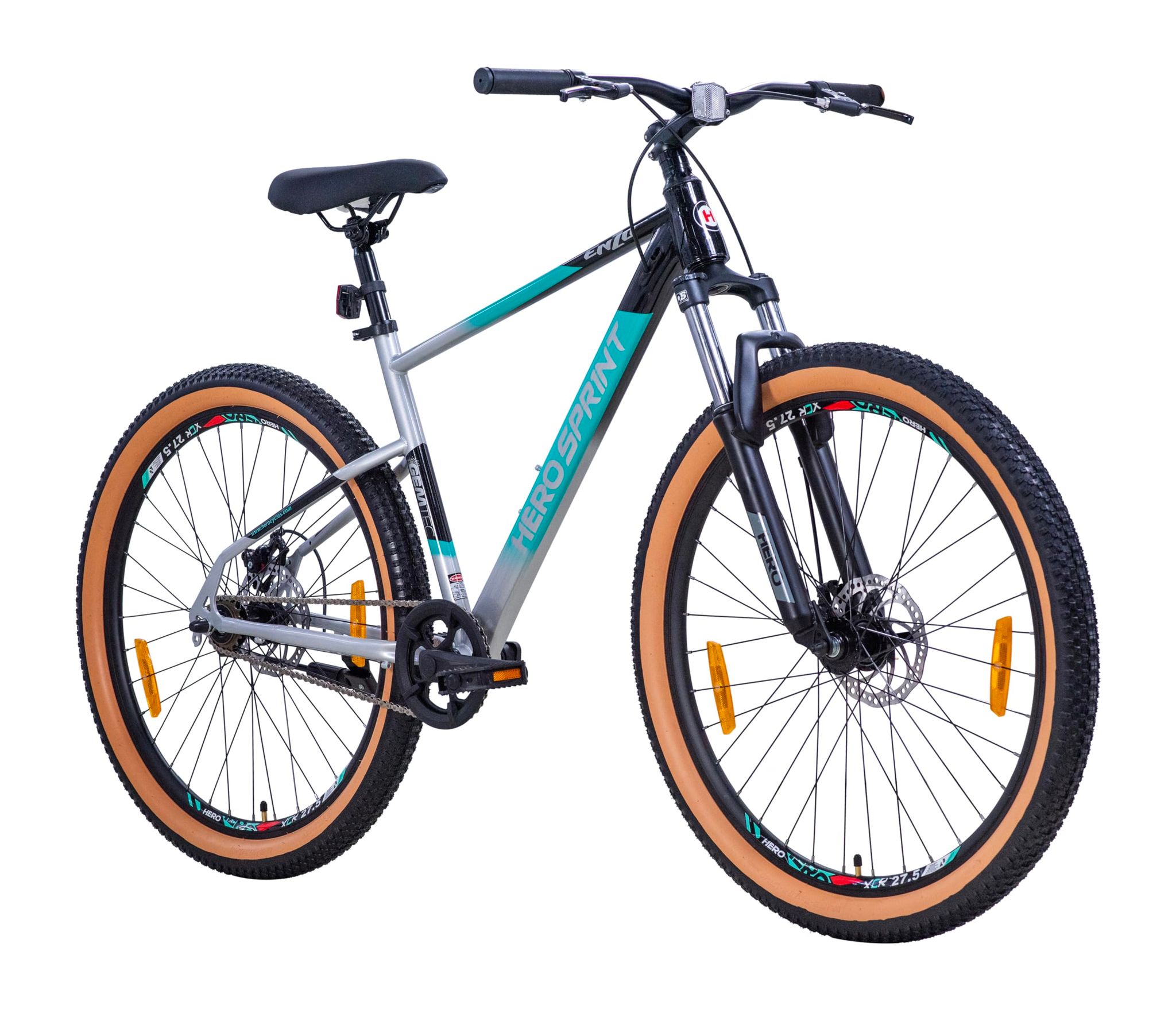 Hero Enzo 29T Mountain Bicycle for Mens | Single Speed | Dual Color Combination | Frame:18 Inches | Ideal for Mens