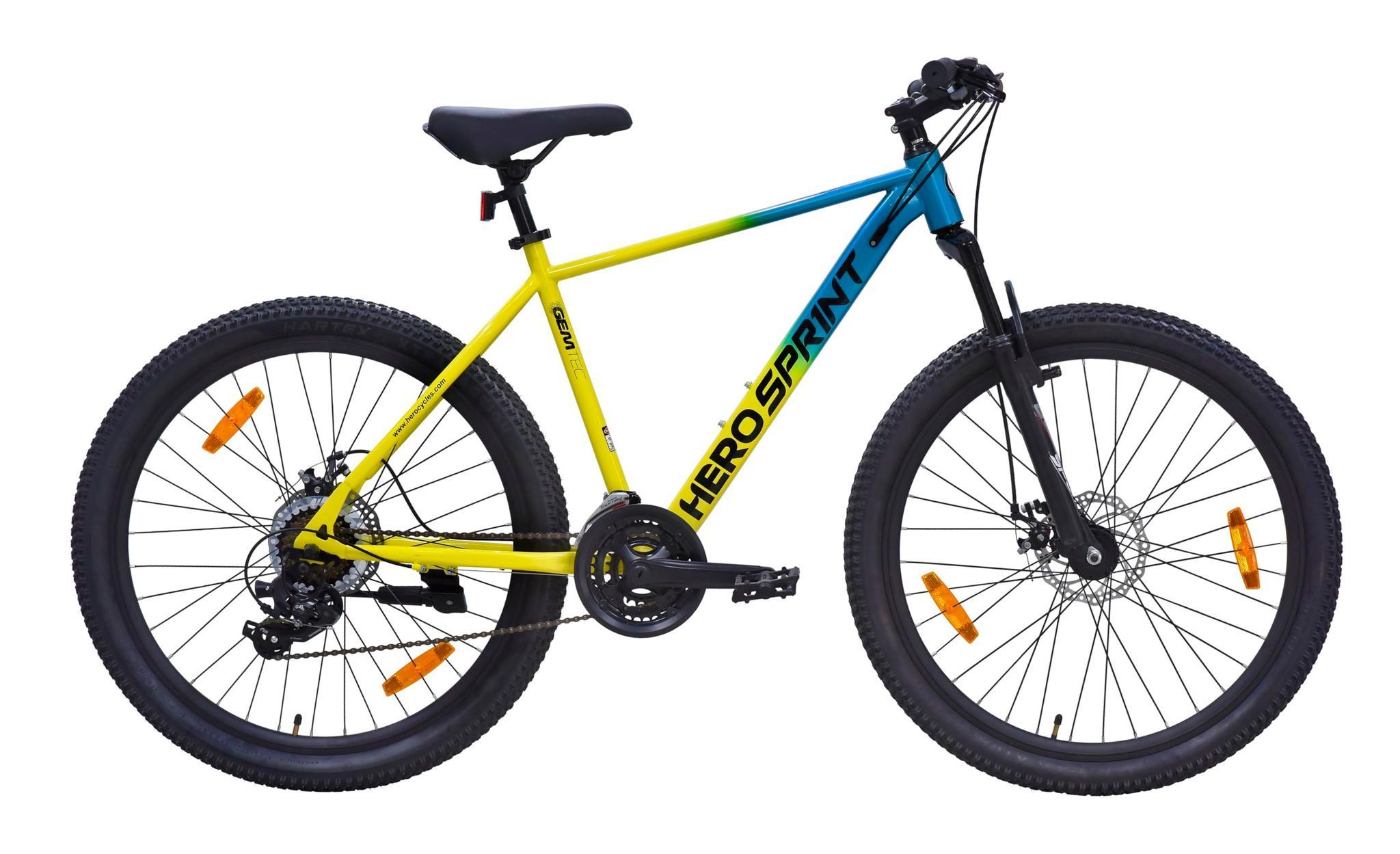 Hero Blunt 29 T Mountain Cycle (21 Gear, Blue, Yellow)